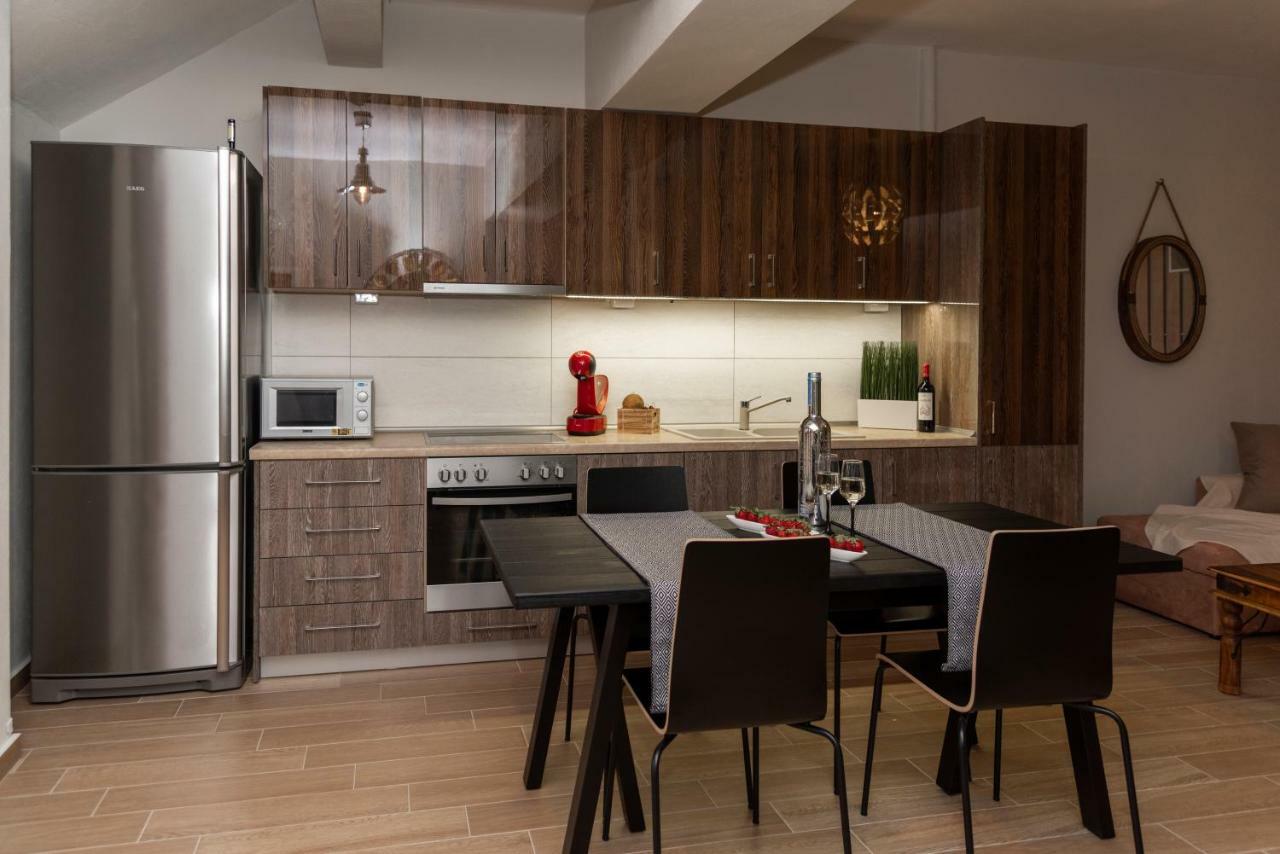 Cavas Luxury Apartments Nea Iraklitsa Bagian luar foto