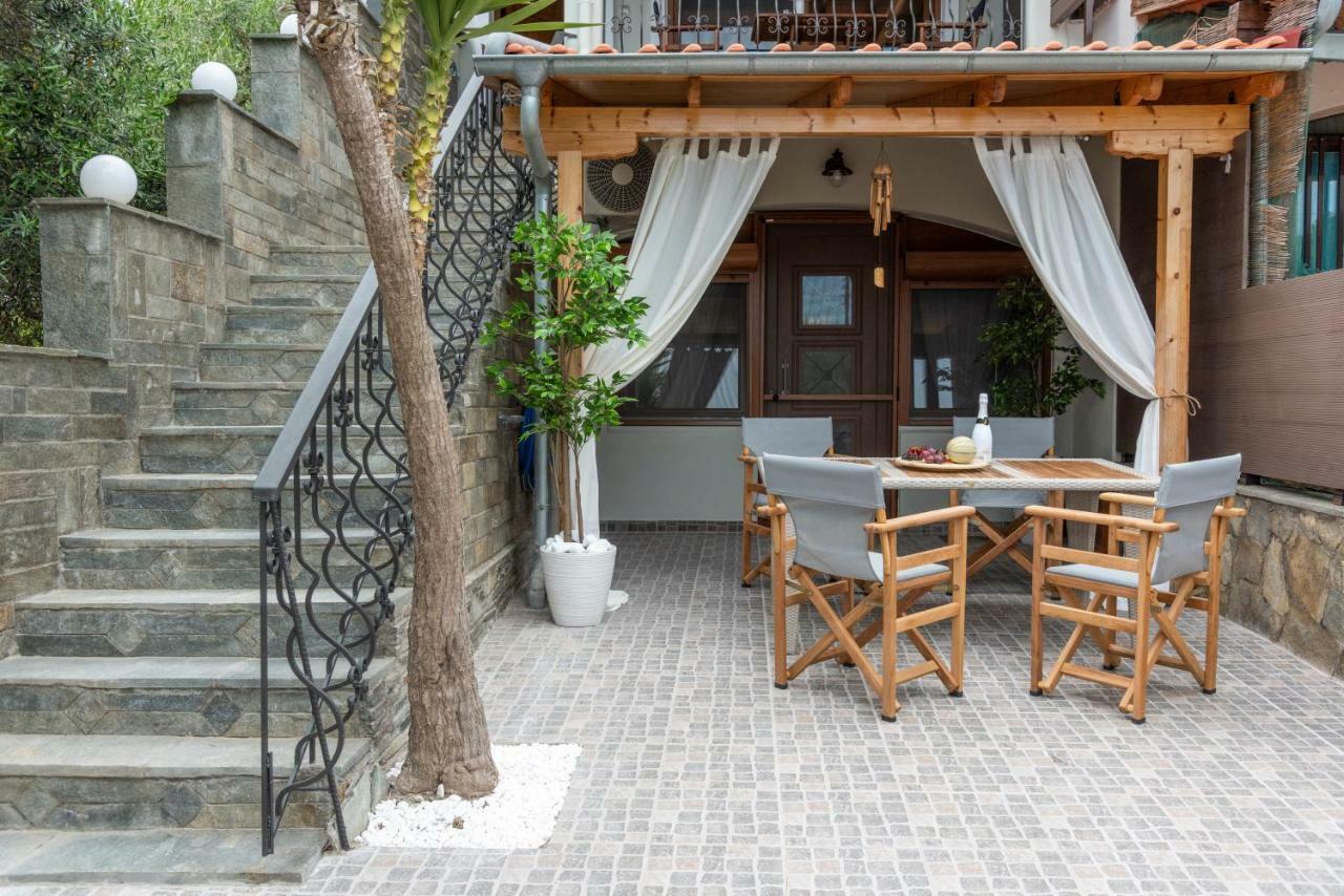 Cavas Luxury Apartments Nea Iraklitsa Bagian luar foto