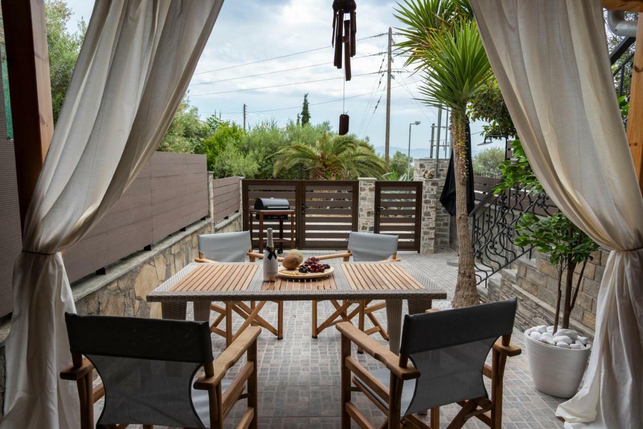 Cavas Luxury Apartments Nea Iraklitsa Bagian luar foto